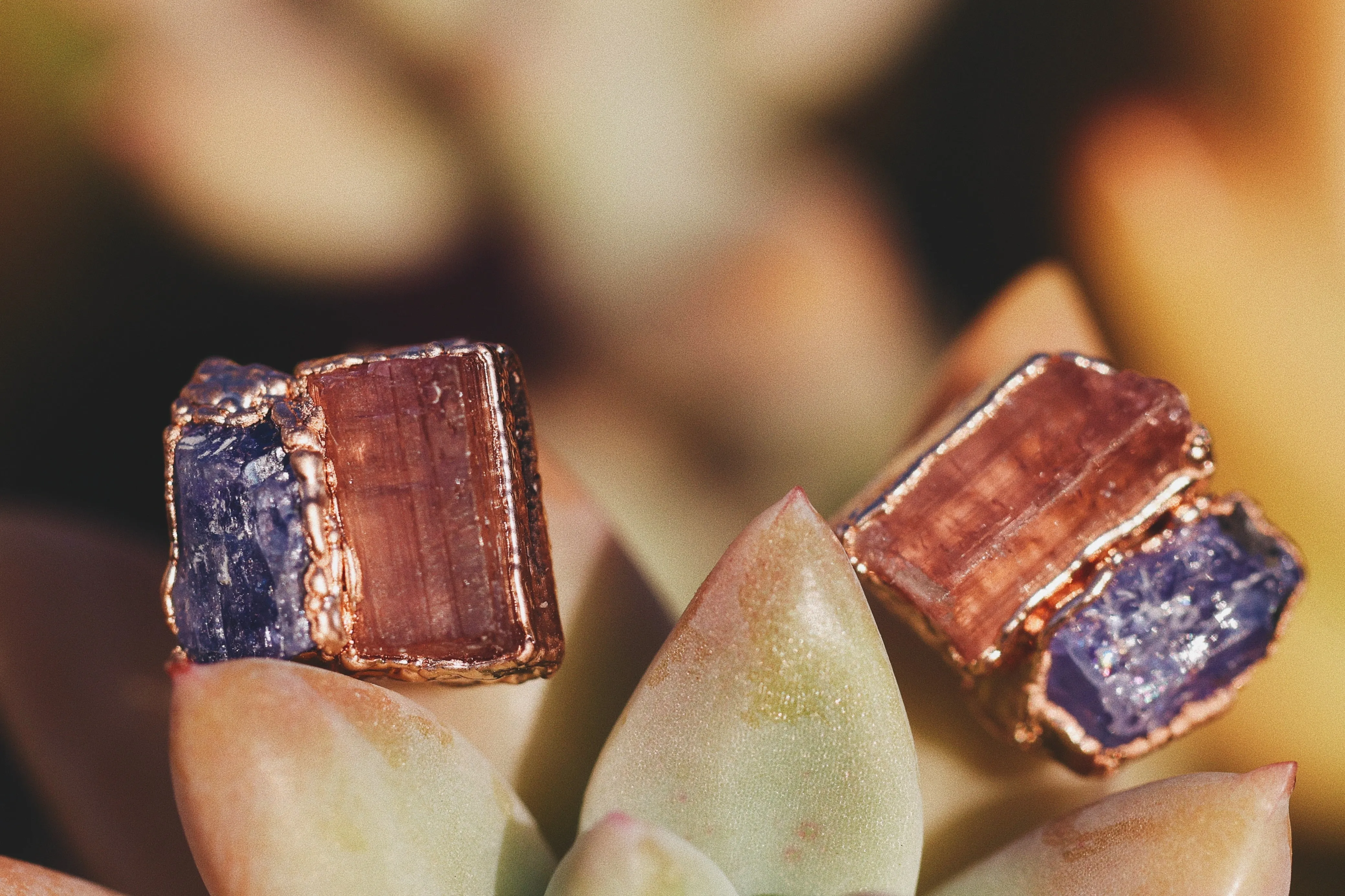 Multi Stone Earrings · Customizable