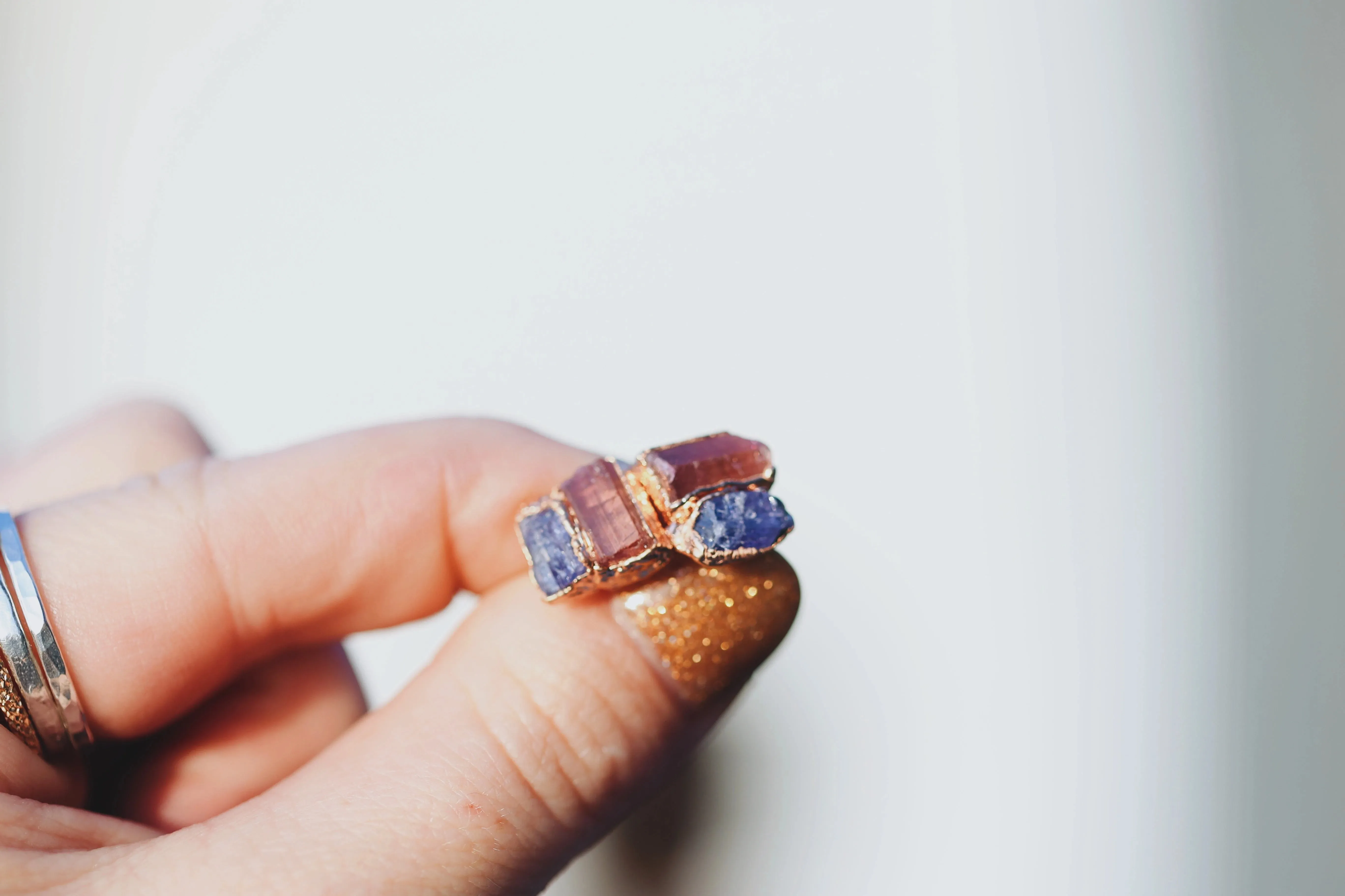 Multi Stone Earrings · Customizable