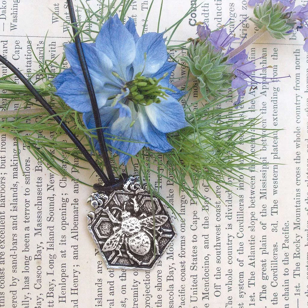 Necklace, Bee Garden