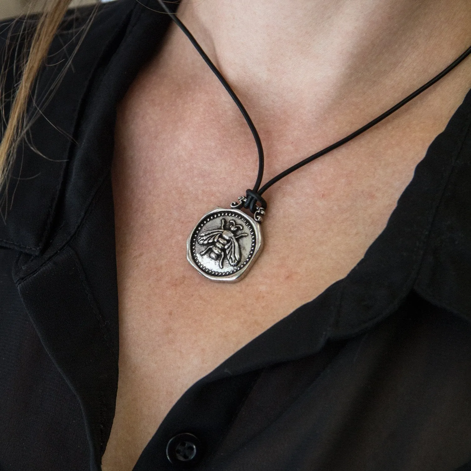 Necklace, Honey Bee