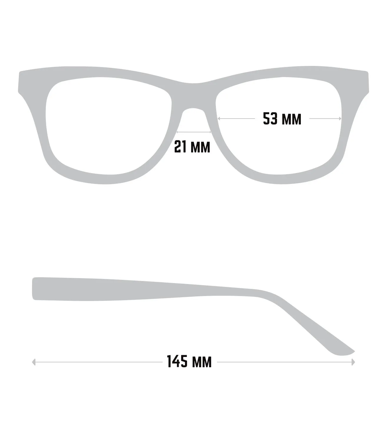 Omega Men's Shiny Black Rectangular Optical Frame