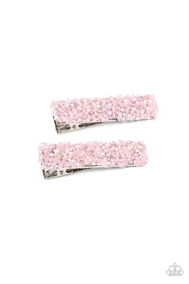 Paparazzi Hair Accessories ~ HAIR Comes Trouble - Pink