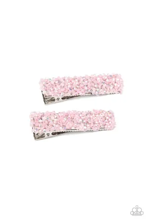 Paparazzi Hair Accessories ~ HAIR Comes Trouble - Pink
