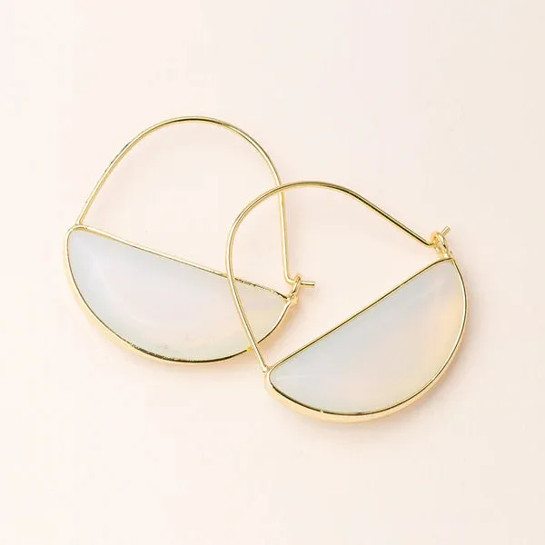 Scout Stone Prism Hoops