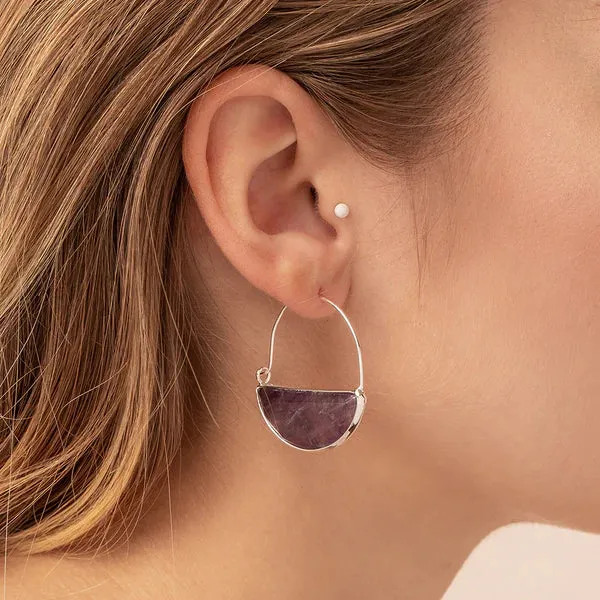Scout Stone Prism Hoops