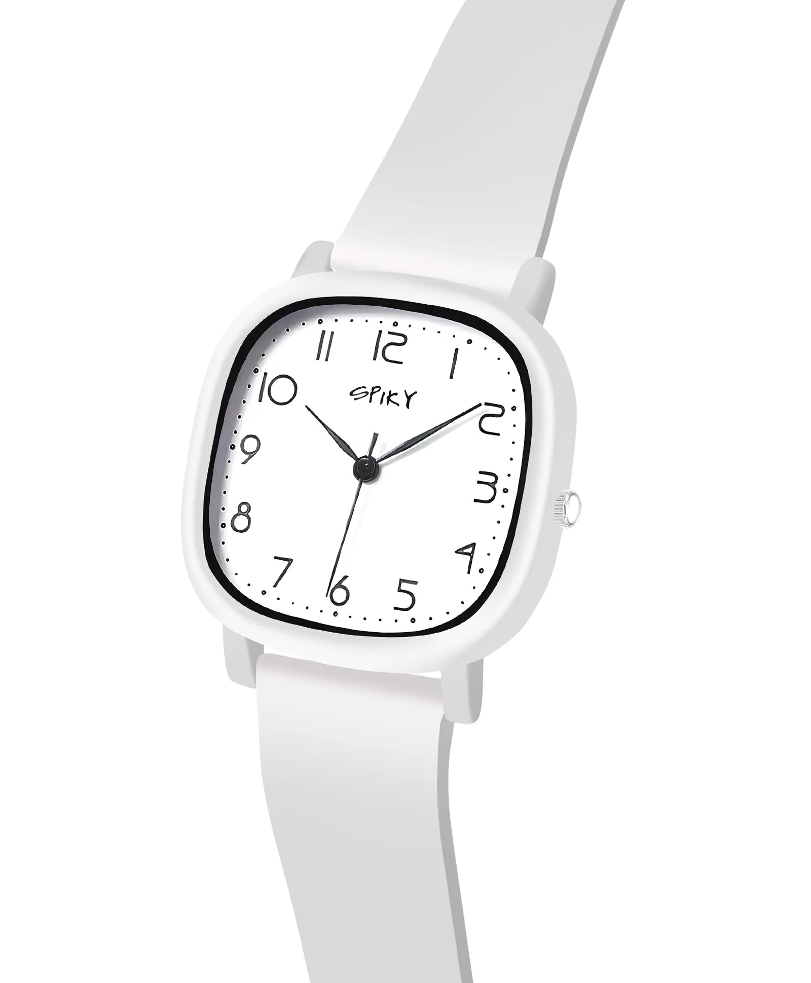 Spiky Eva19 Square Analog Watch for Kids - Green