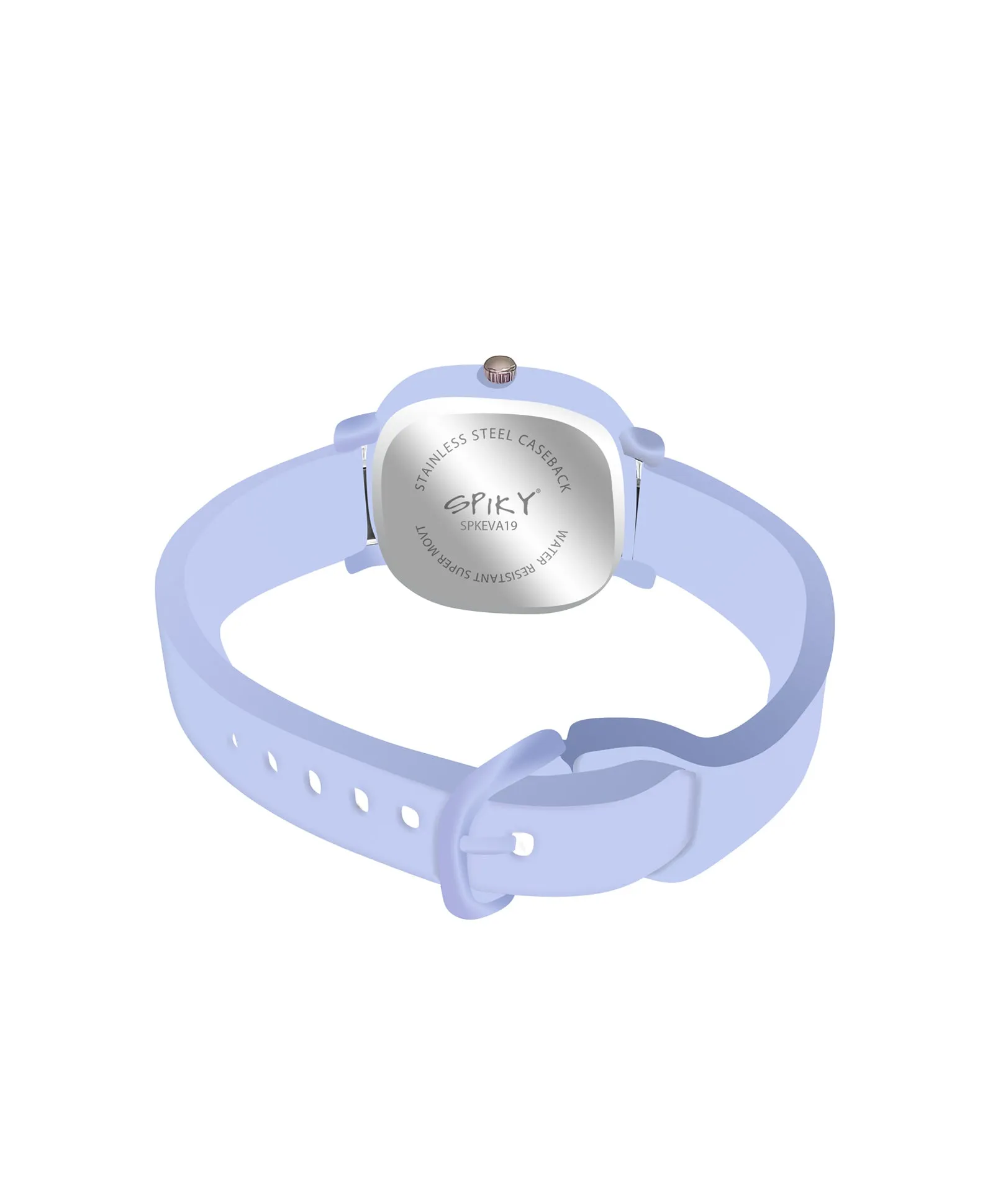Spiky Eva19 Square Analog Watch for Kids - Green