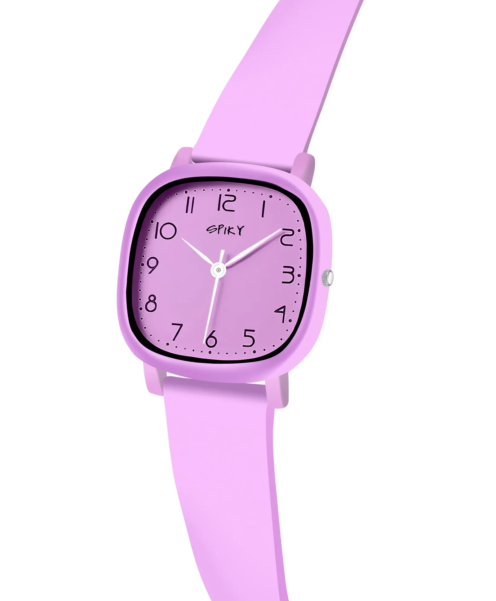 Spiky Eva19 Square Analog Watch for Kids - Green