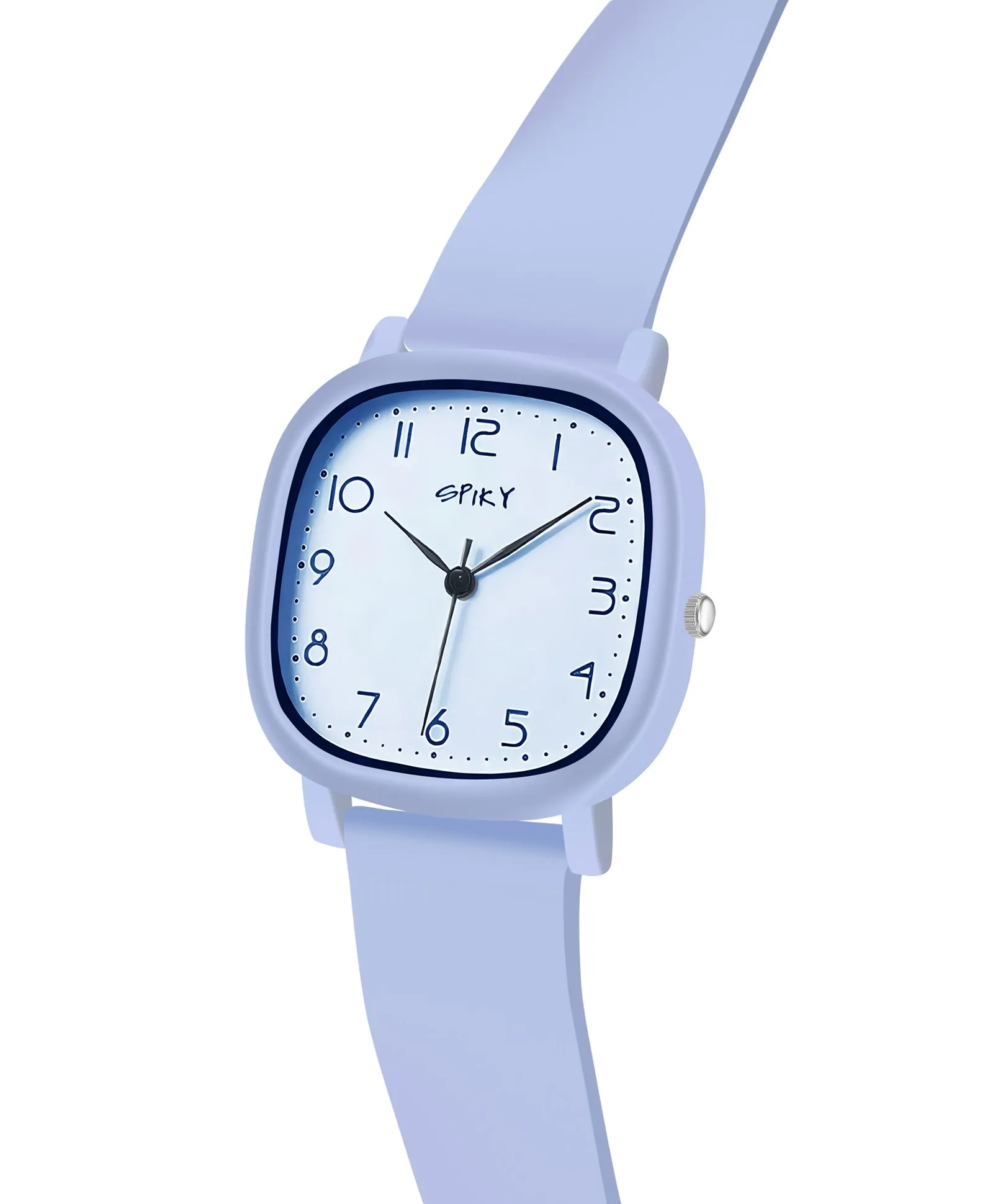 Spiky Eva19 Square Analog Watch for Kids - Green