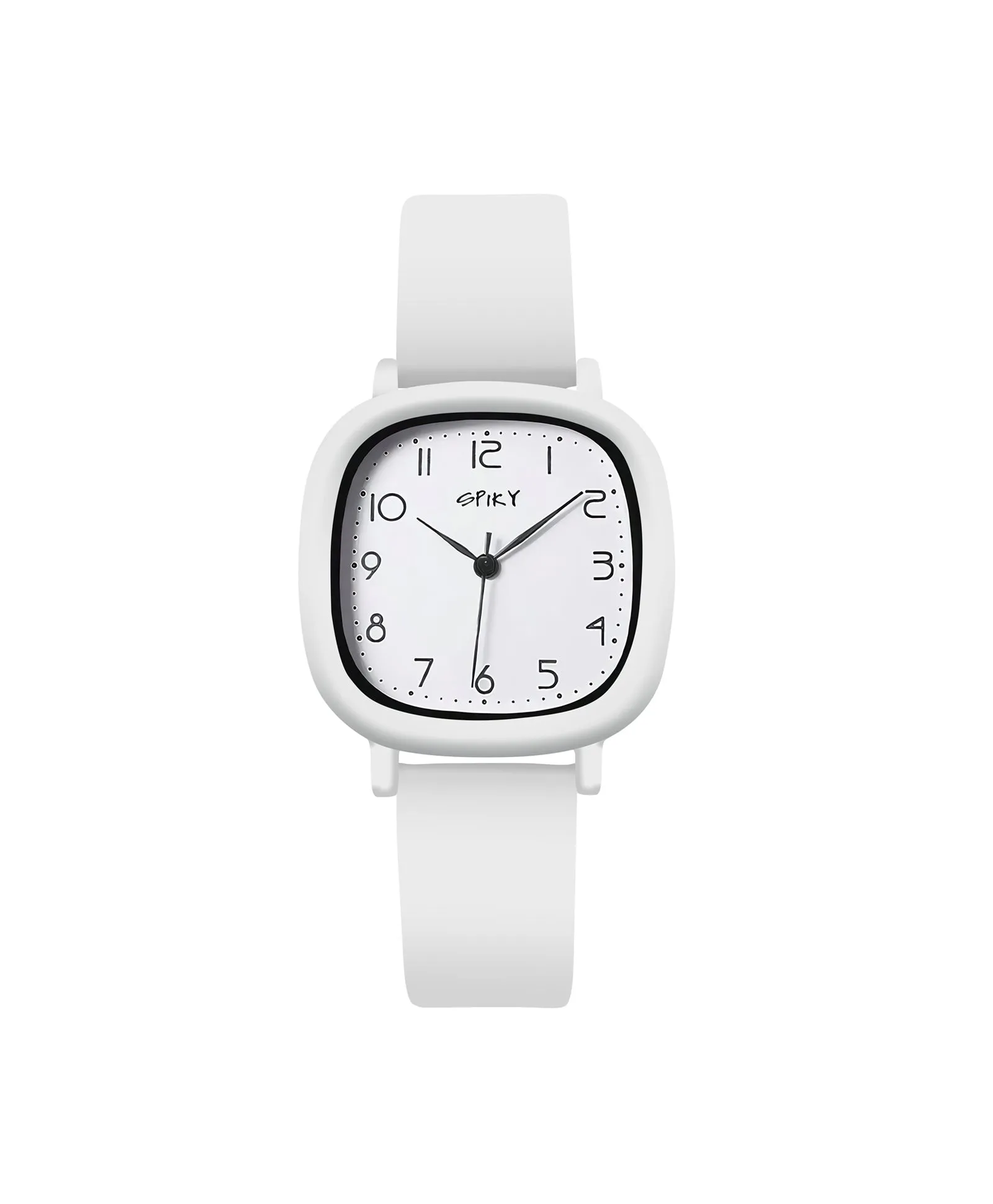 Spiky Eva19 Square Analog Watch for Kids - Green