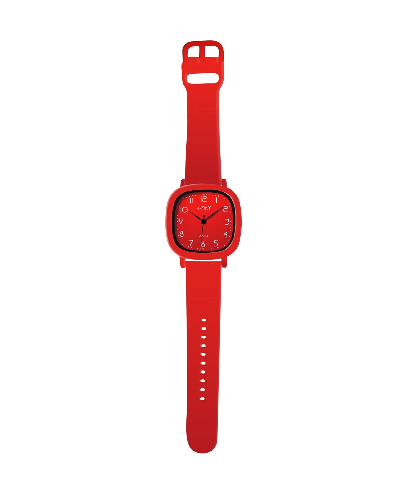 Spiky Eva19 Square Analog Watch for Kids - Green