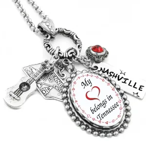 State of Tennessee Necklace