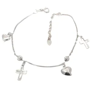 Stella 925 Sterling Silver Charm Bracelet
