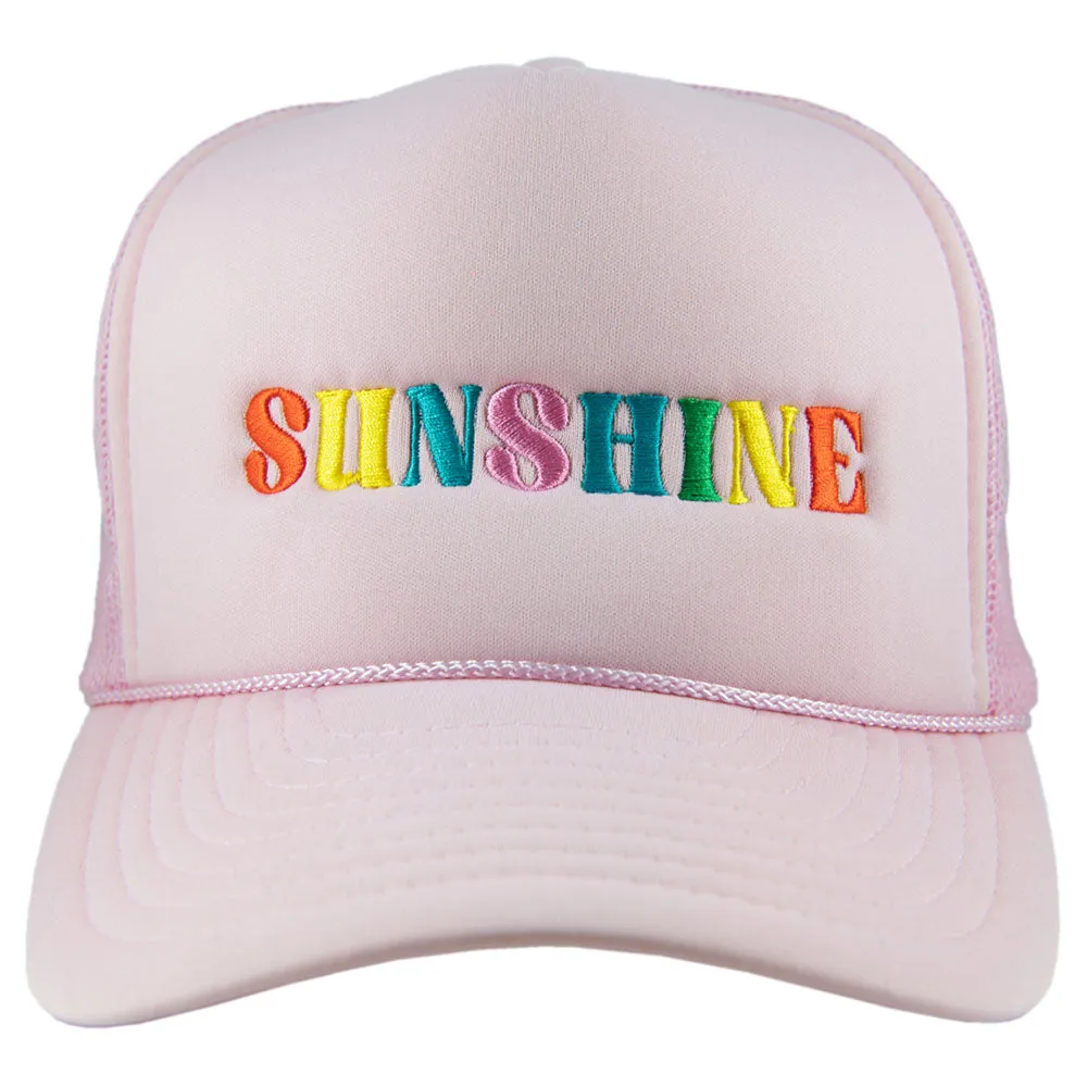 Sunshine (Multicolored) Foam Wholesale Trucker Hat