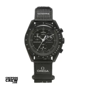 Swatch x Omega Bioceramic Moonswatch Mission To Moonphase Snoopy Black