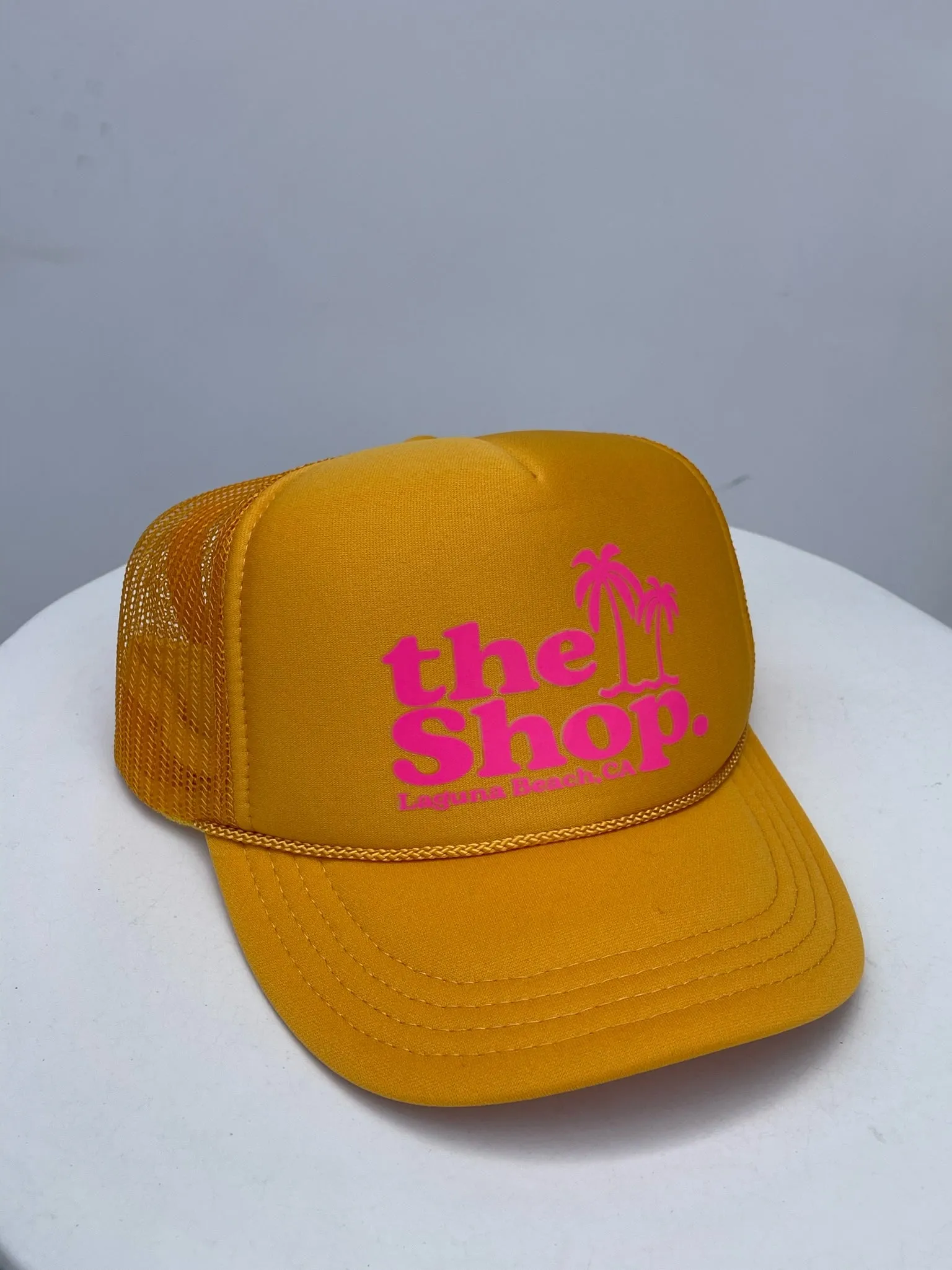 THE SHOP CLASSIC Palm Logo Trucker Hat - More Colors Available
