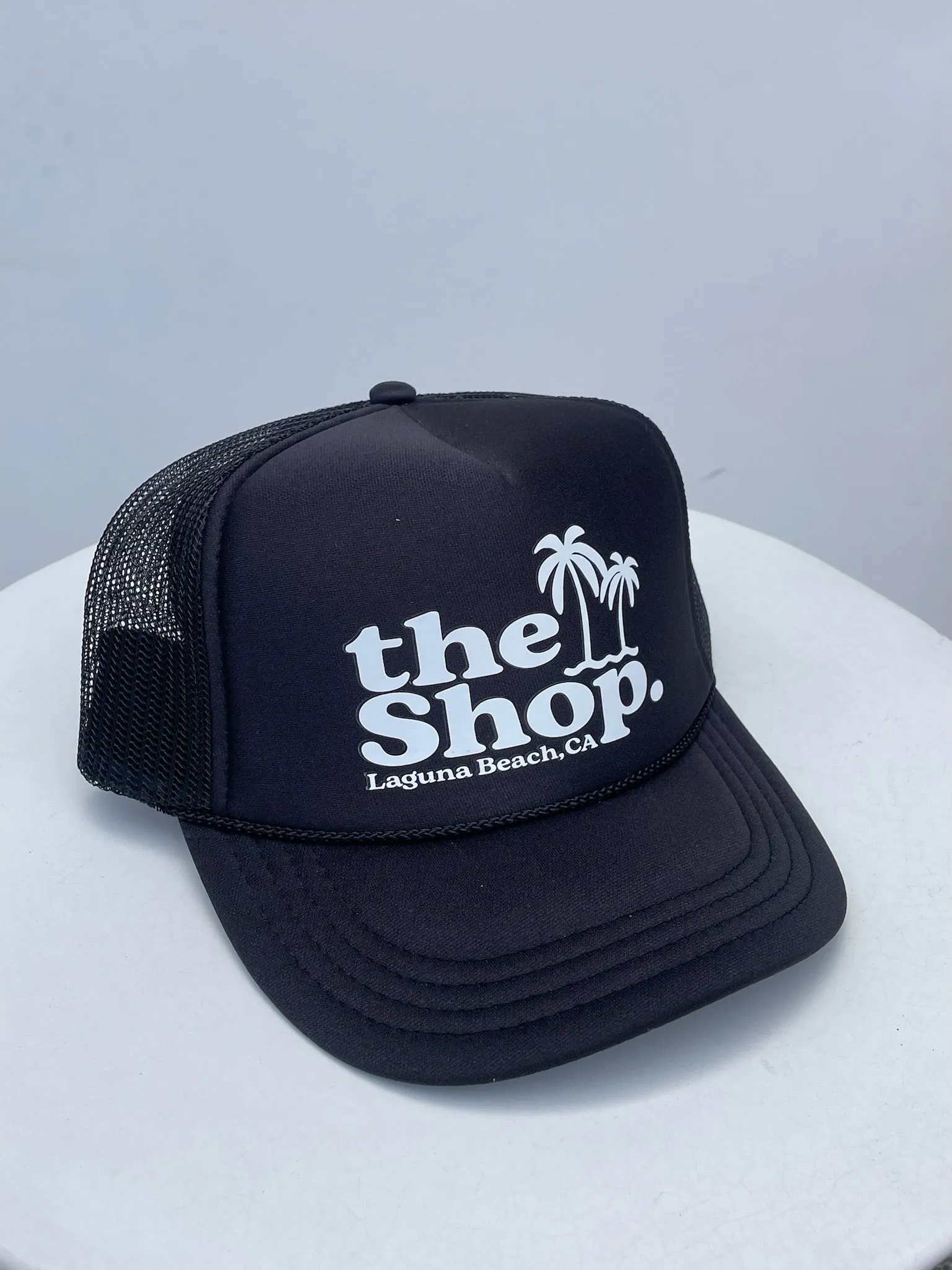 THE SHOP CLASSIC Palm Logo Trucker Hat - More Colors Available