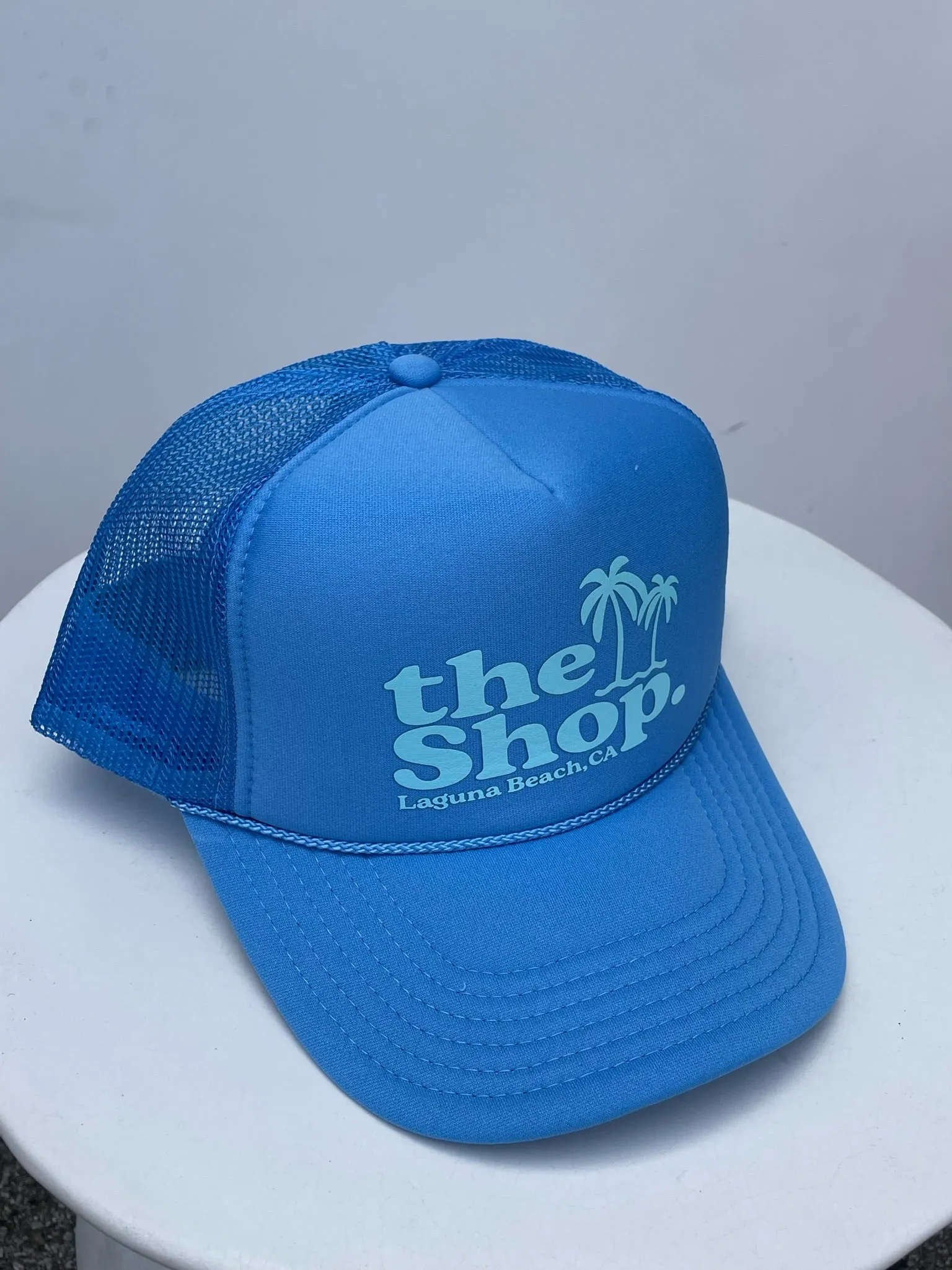 THE SHOP CLASSIC Palm Logo Trucker Hat - More Colors Available
