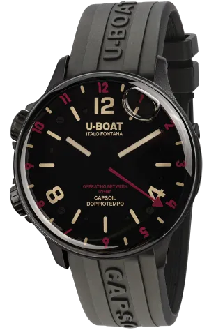 UB Watch Capsoil Doppiotempo 45 DLC Red IndICs
