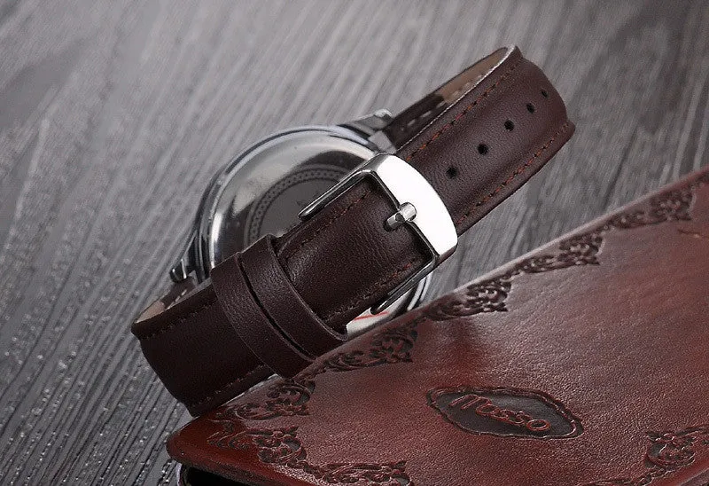 Woman Fashion Watch SKONE Brand Clock Genuine Leather Watch Imitation Diamond Watch Tree Design Dress watch
