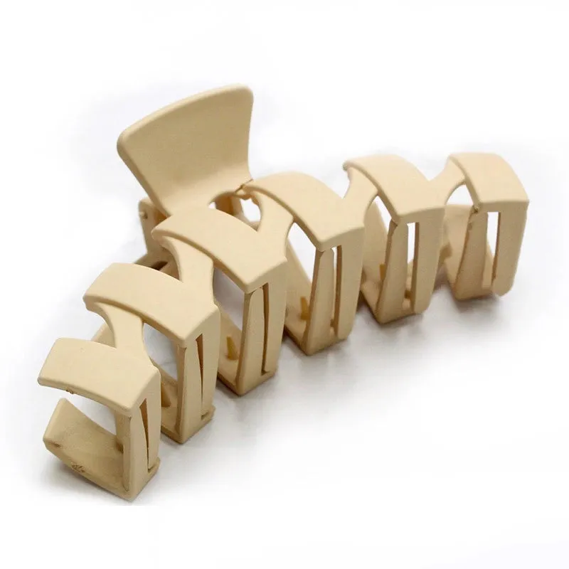 Zig Zag Hair Claw Clips 4.5"