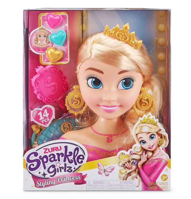 ZURU Sparkle Girlz Styling Head With Accessories
